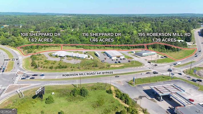  Sheppard Drive and Roberson Mill Road, Milledgeville, GA 31061 - Photo 1